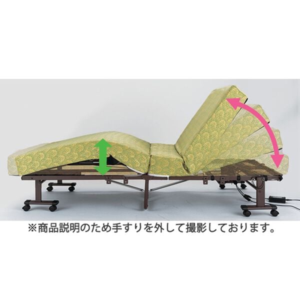 「組立不要マットが選べる電動ベッド（ベッド）」｜詳細画像