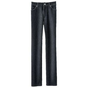 BELLUNA（ベルーナ）の「ヒンヤリ冷感ライトオンスジーンズ（フルレングスパンツ）」｜黒