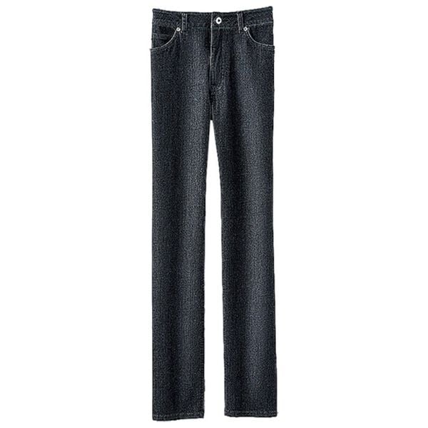 BELLUNA（ベルーナ）の「ヒンヤリ冷感ライトオンスジーンズ（フルレングスパンツ）」｜黒