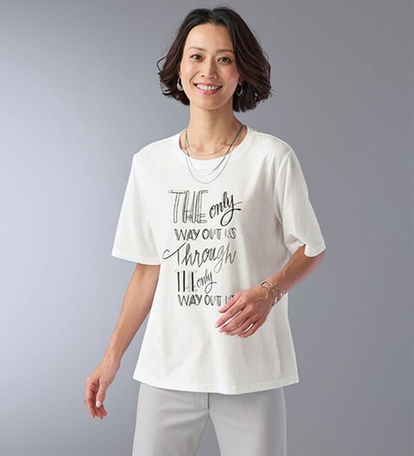 BELLUNA（ベルーナ）の「メッシュ切替グログラン使いベストアンサンブル（ベスト）」｜詳細画像