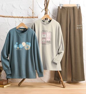 ルフラン（ルフラン）の「＜ｆｉｋａ＞くつろぎねこのルームウェア（パジャマ・ルームウェア）」｜詳細画像