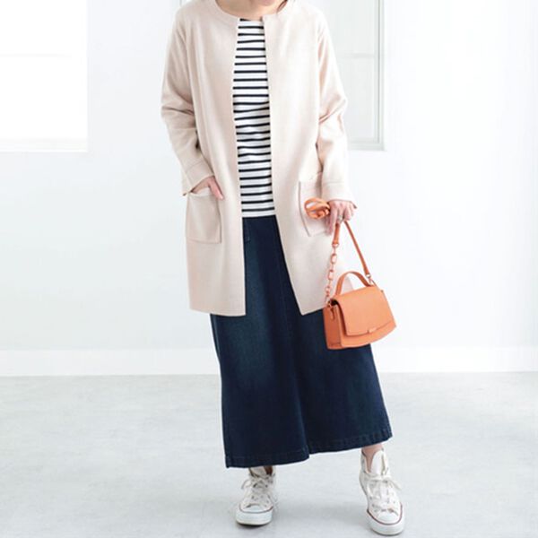 BELLUNA（ベルーナ）の「嬉しい機能付！ミラノリブカーディガン（ニットカーディガン）」｜詳細画像