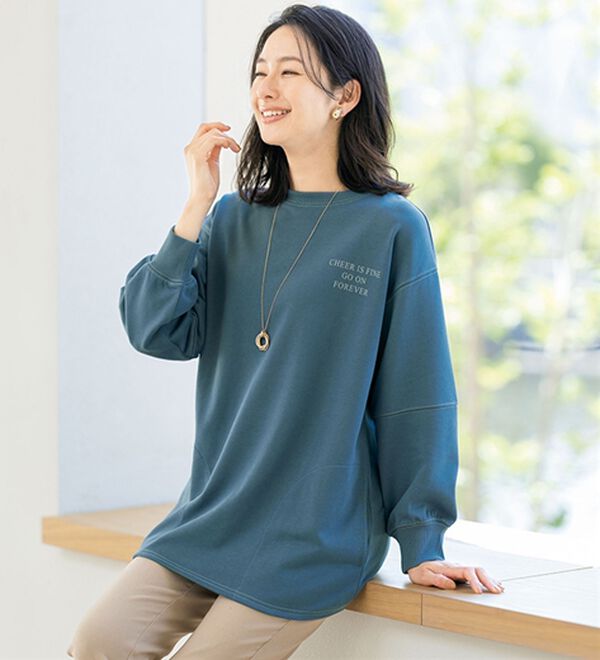 ルフラン（ルフラン）の「【４色組】ちょいかわ大人のハンサムトレーナー（トレーナー・スウェット）」｜詳細画像