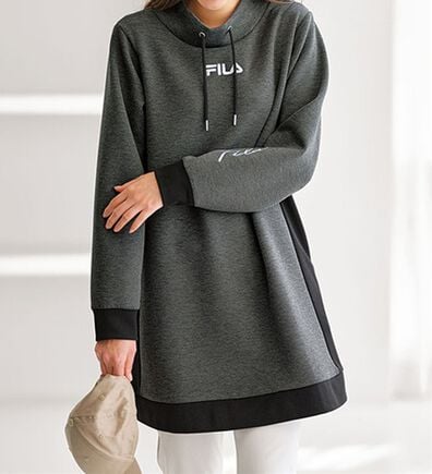 BELLUNA（ベルーナ）の「＜ＦＩＬＡ＞配色切替チュニックワンピース（チュニックワンピース）」