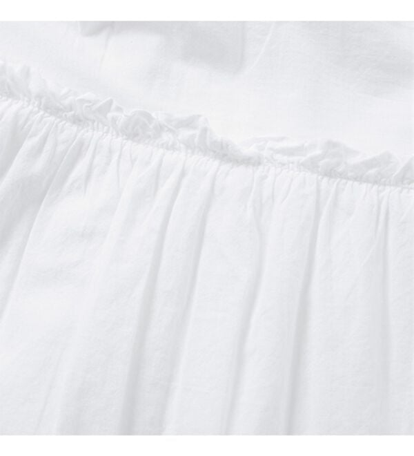 RANAN（ラナン）の「綿100％袖ボリューム刺しゅうブラウス（ブラウス）」｜詳細画像