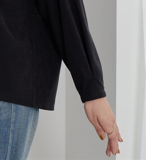 BELLUNA（ベルーナ）の「ふんわりコーデュロイ素材プルオーバー（カットソー）」｜詳細画像