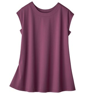 ルフラン（ルフラン）の「１枚でサマになる！ノースリーブプルオーバー（カットソー）」｜ローズ