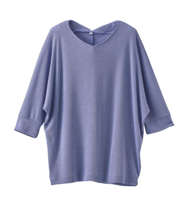 BELLUNA（ベルーナ）の「ラメ調ドルマンプルオーバー（カットソー）」｜詳細画像