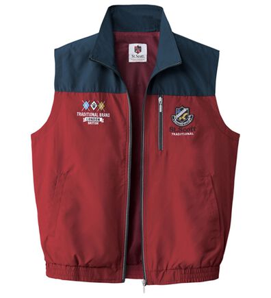 「ブランドデザイン裏メッシュベスト（メンズベスト）」