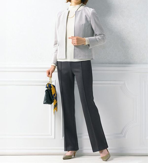 ルフラン（ルフラン）の「【３本組】日本製背中が出にくいあったか美人パンツ（フルレングスパンツ）」｜詳細画像