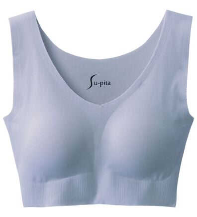 LAVIENNE（ラヴィエンヌ）の「綿混Ｓｕ－ｐｉｔａ（スーピタ）リラックスブラ・ショーツ（別売）（ブラジャー）」