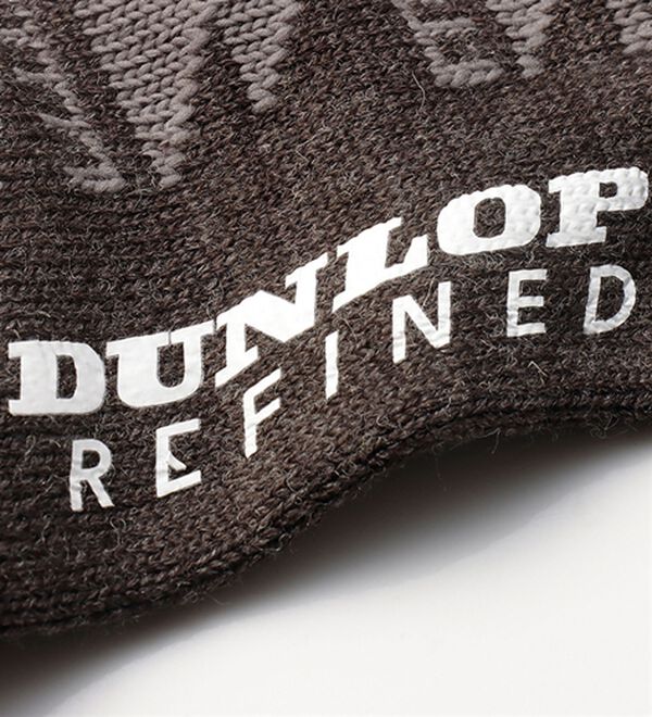 「【５足組】＜ダンロップ・リファインド＞ウール混カジュアルソックス（メンズ靴下・タイツ）」｜詳細画像