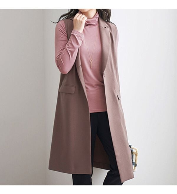 BELLUNA（ベルーナ）の「なめらかテンセル（ＴＭ）繊維ストレッチプルオーバー（カットソー）」｜詳細画像