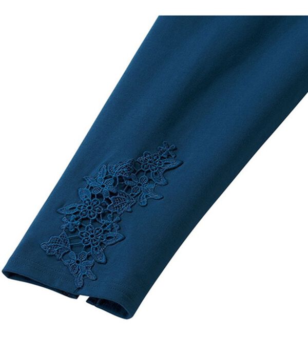 「涼感！ＵＶ対策おしゃレギンス（靴下・ストッキング）」｜ネイビー