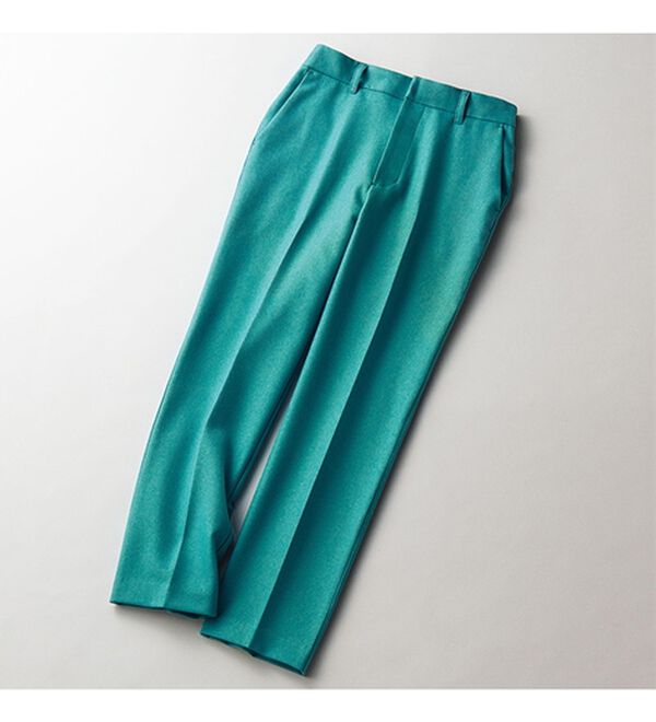 VINNO（ヴィノ）の「ウールライク美脚テーパードパンツ（フルレングスパンツ）」｜詳細画像