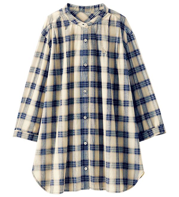 BELLUNA（ベルーナ）の「綿１００％刺しゅうデザインシャツ（シャツ）」｜詳細画像