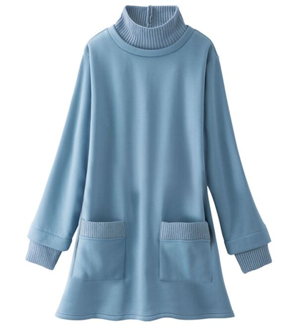 LAVIENNE（ラヴィエンヌ）の「【３色組】レイヤード風技ありプルオーバー（ニット・セーター）」｜詳細画像