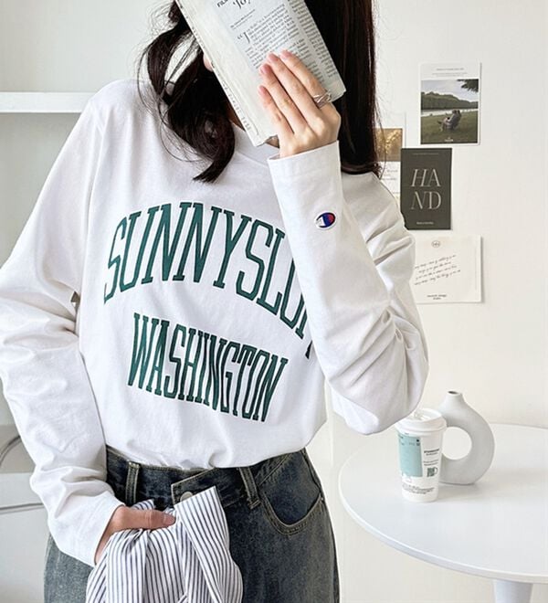 GeeRA（ジーラ）の「【ｃｈａｍｐｉｏｎ】ロゴロンＴ（カットソー）」｜詳細画像