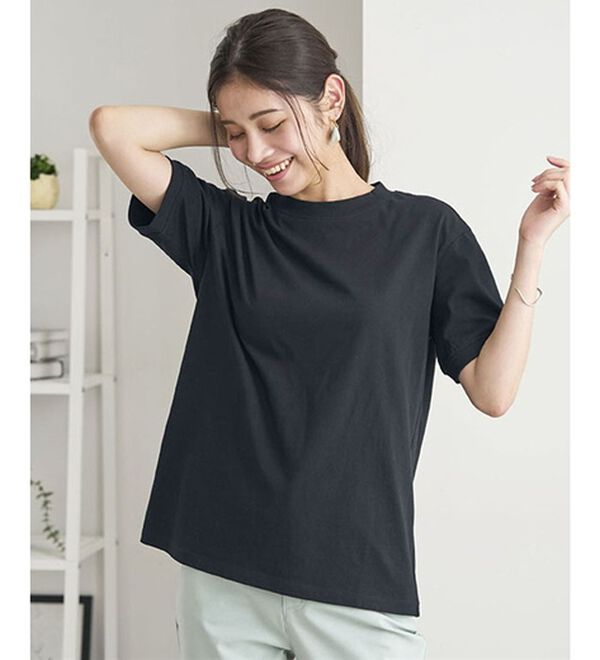 ヒンヤリ！綿100％大人顔サマ見えTシャツ - ベルーナ【公式】