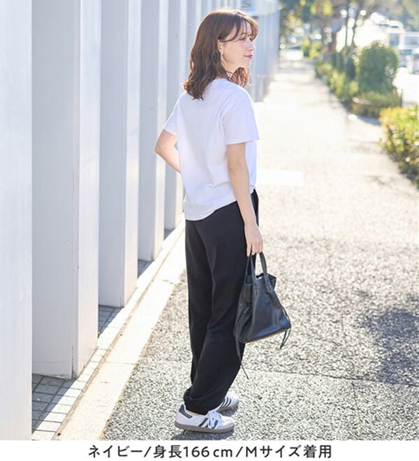 Viola e Viola（ヴィオラ エ ヴィオラ）の「さらテロイージージョガーパンツ（フルレングスパンツ）」｜詳細画像