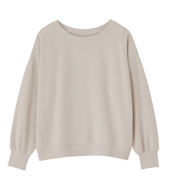 GeeRA（ジーラ）の「着回し自在！柔らか裏毛スウェット（カットソー）」｜詳細画像