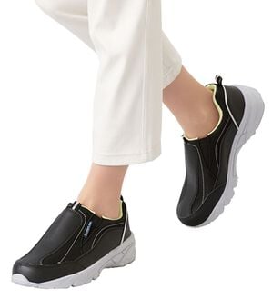 「軽量快適ウォーキングシューズ（スリッポン）」｜ブラック