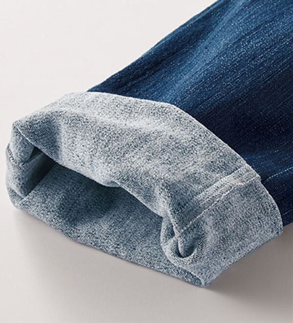 BELLUNA（ベルーナ）の「新！裏起毛スーパーストレッチ素材デニムパンツ（フルレングスパンツ）」｜詳細画像