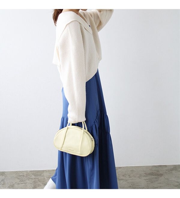 GeeRA（ジーラ）の「セーラーカラーショート丈ニット（ニットカーディガン）」｜詳細画像