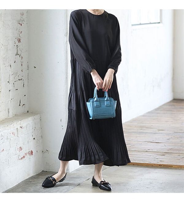 プリーツティアードワンピース - ベルーナ【公式】