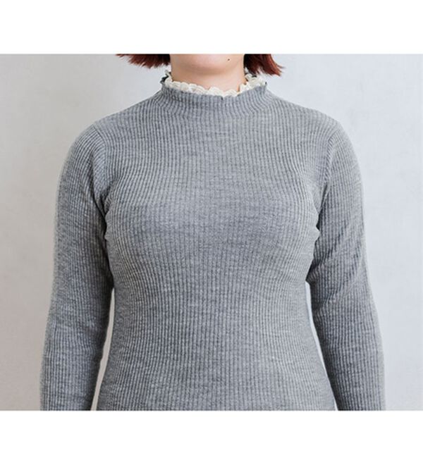 LAVIENNE（ラヴィエンヌ）の「グラマーさんのグッと細見えノンワイヤーブラ（ブラジャー）」｜詳細画像