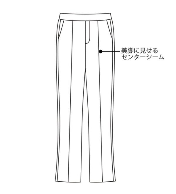 ルフラン（ルフラン）の「あったか優しい肌心地！ラク美パンツ（フルレングスパンツ）」｜詳細画像