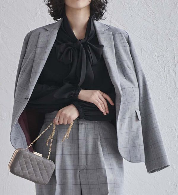 洗える！ベーシックテーラードジャケット - ベルーナ【公式】