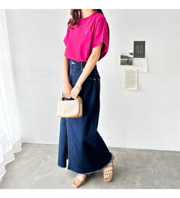 GeeRA（ジーラ）の「【新色追加】【ＵＳ．ＰＯＬＯ．ＡＳＳＮ】綿100％フレンチスリーブＴシャツ（Tシャツ）」｜詳細画像