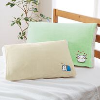 「べるーにゃ柔らかベロアのびーる枕カバー２色組（枕カバー）」