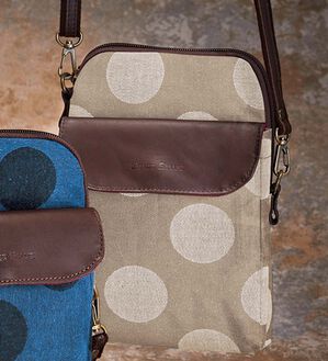 ルフラン（ルフラン）の「＜岡山デニム＞スマホポケット付ショルダー（その他バッグ）」｜ベージュ