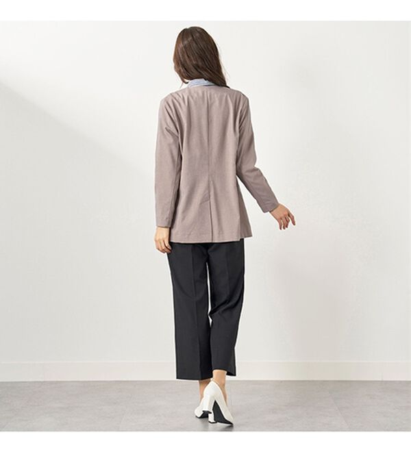 BELLUNA（ベルーナ）の「【４点セット】＜５つのラクが嬉しい！＞洗える！ストレッチ素材４点セットスーツ（その他スーツ）」｜詳細画像