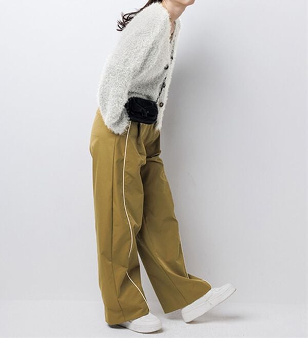 RANAN（ラナン）の「ラメシャギーショートカーデ（ニットカーディガン）」｜詳細画像