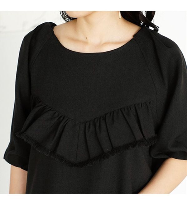 GeeRA（ジーラ）の「前後２ＷＡＹデザインミニワンピース（その他ワンピース）」｜詳細画像