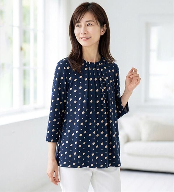 ルフラン（ルフラン）の「涼しくてブラウス見え！プルオーバー（カットソー）」｜詳細画像