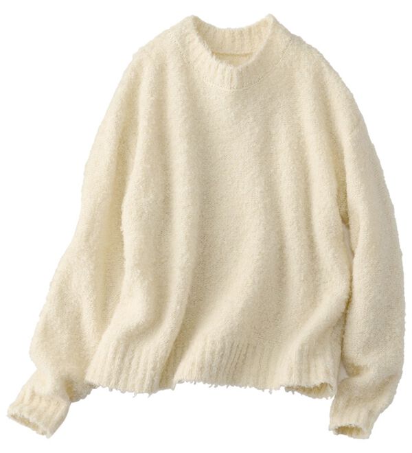 やわらかブークレニットプルオーバー - ベルーナ【公式】