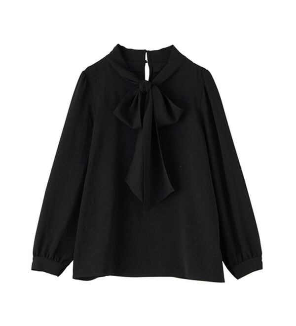 RANAN（ラナン）の「【UV・イージーケア機能付】ボウタイリボンブラウス（ブラウス）」｜詳細画像