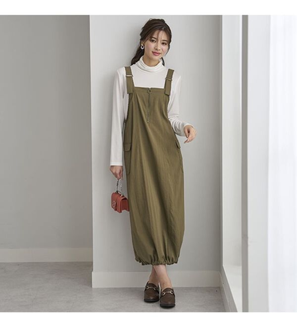 BELLUNA（ベルーナ）の「なめらかテンセル（ＴＭ）繊維ストレッチプルオーバー（カットソー）」｜詳細画像