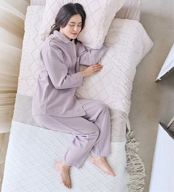 「ふんわりキルト快眠サポートパジャマ（パジャマ・ルームウェア）」｜詳細画像
