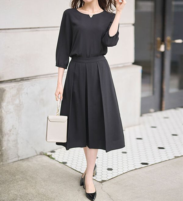 RANAN（ラナン）の「【４点セット】洗える！選べるボトムスーツセット（パンツスーツ）」｜詳細画像