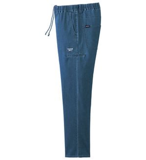 「＜リーボック＞クーラーテックイージーパンツ（メンズデニムパンツ）」｜サックス