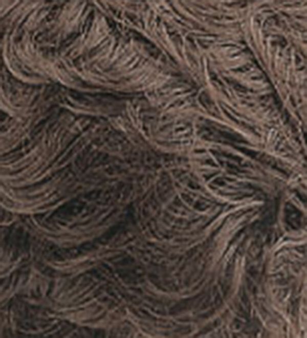 「人毛１００％総手植え地肌付き分け目ヘアピース（ウィッグ・ヘアピース・エクステ）」｜栗色