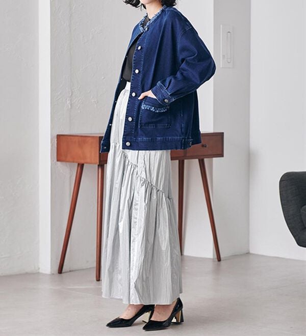 RANAN（ラナン）の「デニムジャケット（ブルゾン）」｜詳細画像