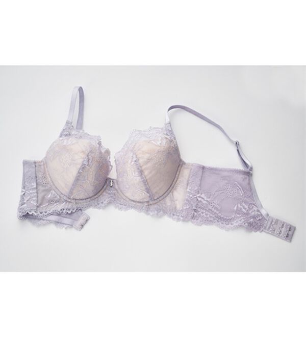 YU'NOW（ユナウ）の「上向きバストの美谷間ブラ＆ショーツ（ブラジャー＆ショーツセット）」｜詳細画像