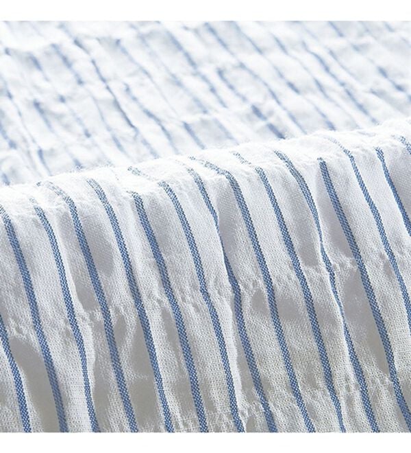 BELLUNA（ベルーナ）の「爽やか先染めストライプジャケット（シャツ）」｜詳細画像