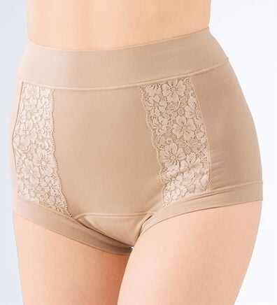 LAVIENNE（ラヴィエンヌ）の「【５枚組】肌なじみのよい色だけの安心ショーツ（安心ショーツ）」